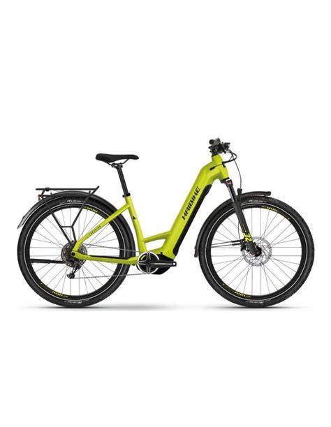 VTC électrique HAIBIKE Trekking 5 LOW 720Wh Jaune Noir 2024 I FSC