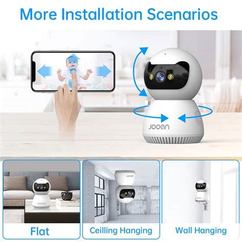 Buy Jooan 5MP 3MP IP Camera 5G WiFi Home Security Camera 2 Way Audio