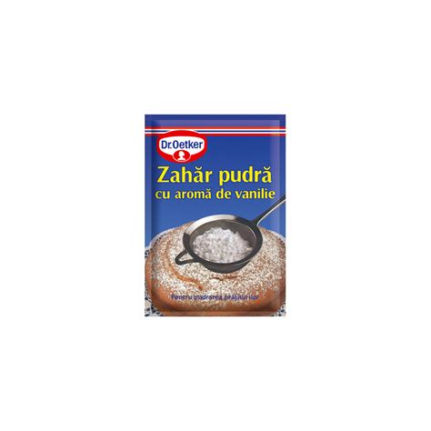 Zahar Pudra Cu Aroma De Vanilie 80g Dr Oetker Brailamarket