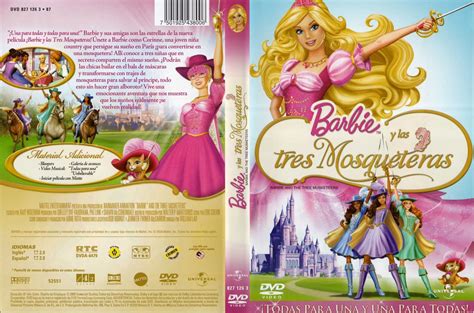 PELICULAS DISPONIBLES EN DVD BARBIE Y LAS TRES MOSQUETERAS