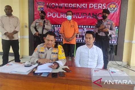 Polres Kupang Tahan Tersangka Kasus Dana Reboisasi Hutan Antara News