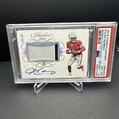 2019 Panini Flawless KYLER MURRAY Rookie Patch Auto RPA RC Silver 20