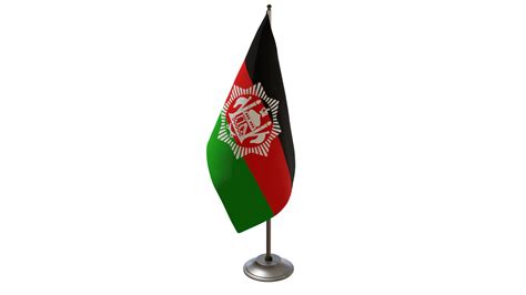 Table Flag Afghanistan 3D Model - TurboSquid 1873827