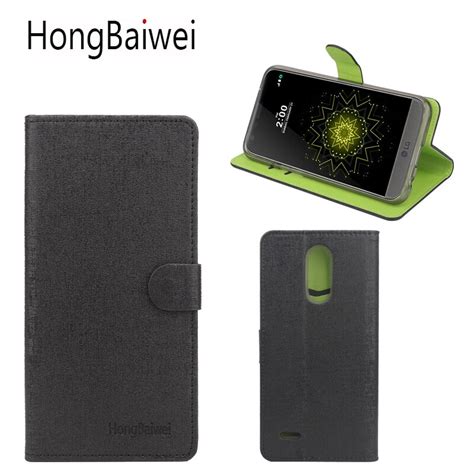 Cubierta De HongBaiwei Para LG LV5 Funda De Moda Flip Hit Color Lujosa