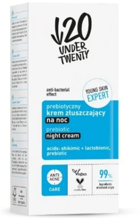 Under Twenty Anti Acne Care Probiotyczny Krem Z Uszczaj Cy Na Noc