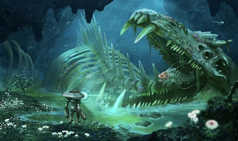 Subnautica Subnautica Concept Art Subnautica Creatures Fantasy