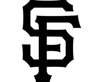 Sf Giants Decal Etsy