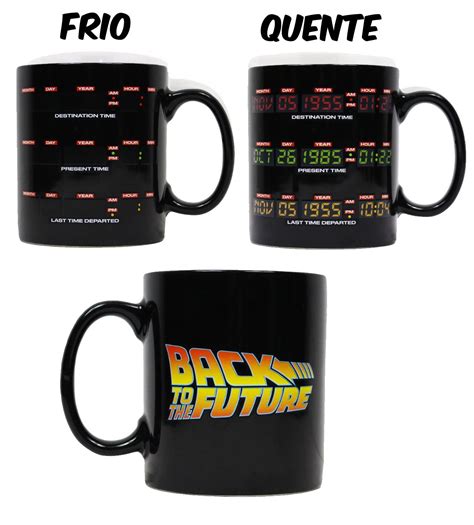 Back To The Future Control Panel Heat Change Caneca Unkind