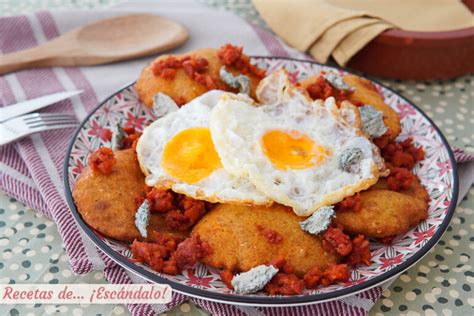 Huevos Rotos O Huevos Estrellados Con Patatas Y Jamón Recetas De