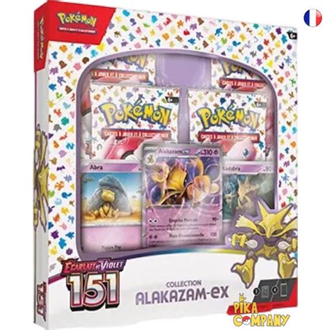 Pok Mon Coffret Alakazam Ex Ev Carlate Et Violet Ev Fr