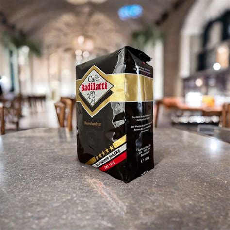 Кофе в зернах Cafe Badilatti Borobodur, арабика/робуста, премиум ...