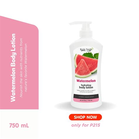 Body Treats Watermelon Hydrating Body Lotion Watsons Philippines