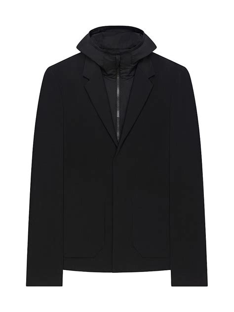 Buy Givenchy Slim Fit Tailored Jacket With Removable Hood Black At 40 Off Editorialist