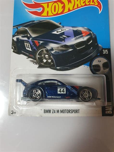 BMW Z M Motorsport Hot Wheels Racing Car Hotwheels Hobbies Toys Toys Games On Carousell