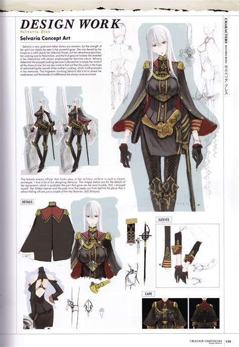 Valkyria Chronicles Anime Character Design Valkyria Chronicles