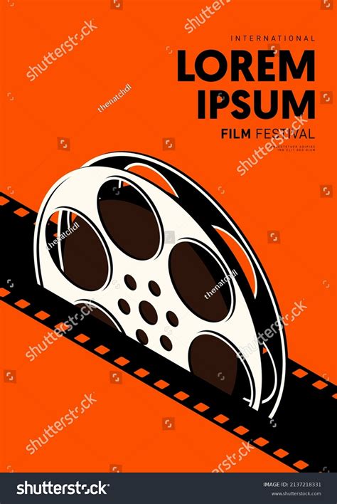 Movie Film Poster Design Template Background Stock Vector (Royalty Free) 2137218331 | Shutterstock