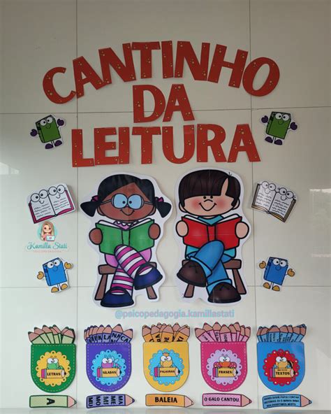 Cantinho Da Leitura Psicopedagoga Kamilla Stati