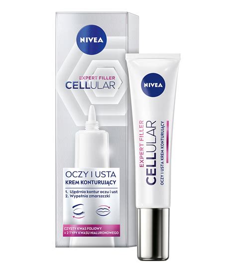 Nivea Hyaluron Cellular Filler Krem Pod Oczy Z Kolagenem Spf Ml