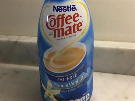 Coffee-Mate French Vanilla Fat Free Liquid Coffee Creamer 32 fl. oz ...