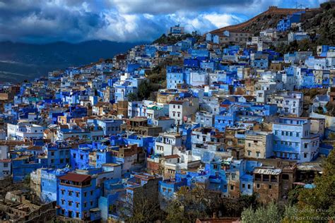 blue city of chefchaouen, morocco photo | One Big Photo