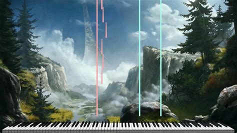 Midisynthesia Halo Main Theme Soundtrack With Piano Roll Youtube