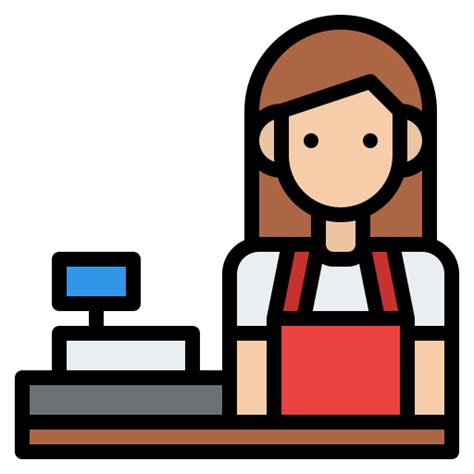 Cashier - Free people icons