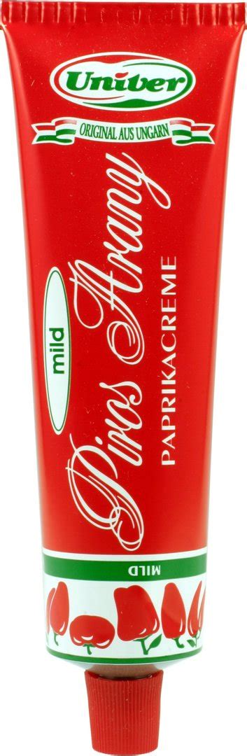 Paprikacreme Mild Tube 160 Gr D P Feinkost GmbH Online Shop