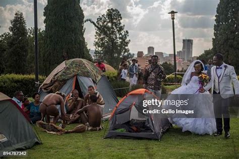 Khoisan Chief SA , Khoisan community members Christian Martin and ...