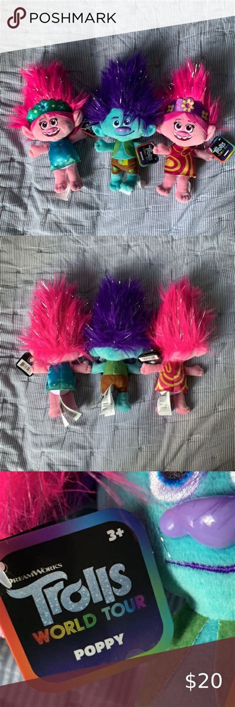 Dreamworks Trolls World Tour Dolls Dreamworks Trolls Doll Shop Plush