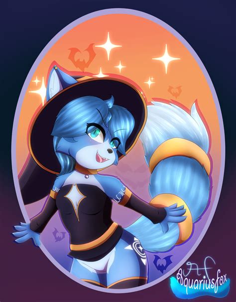Krystal Halloween by AquariusFox on Newgrounds