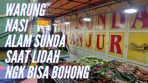 Warung Nasi Alam Sunda Khas Cianjur Tanah Abang Nasi Sebakul Lalapan