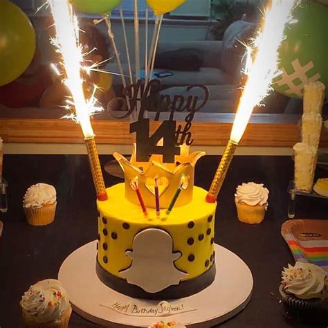 15 Snapchat Birthday Cake Ideas That Are Simply Amazing