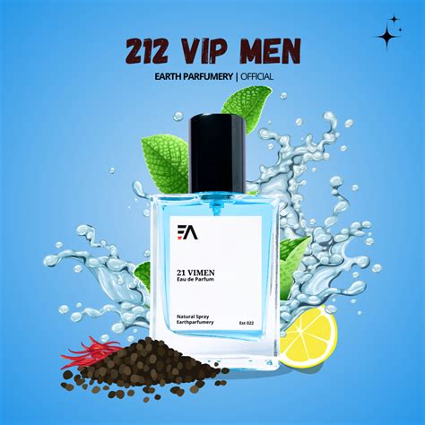 Jual Earth Parfum 212 Vip Men Parfum Pria Wangi Tahan Lama Aroma