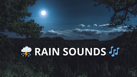 Sleep Immediatly With Heavy Rainstorm Sounds On Tin Roof In Forest At