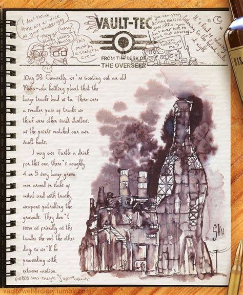 Vault Dwellers Journal 52 By Drunkfu On Deviantart Fallout Lore