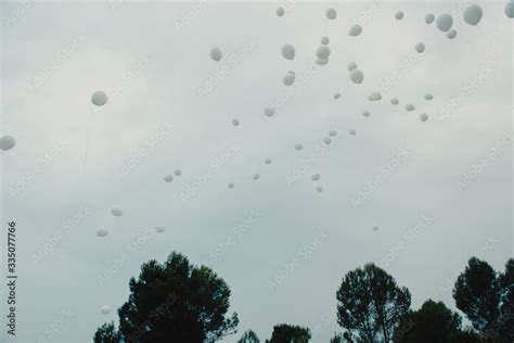 Recolectar Images Globos Blancos En El Cielo Viaterra Mx