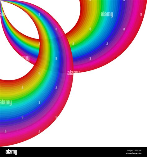 Colorful Rainbow Background Stock Photo Alamy