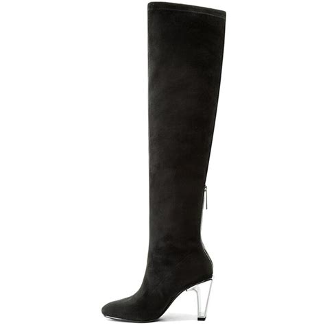 Cizme Lungi Muschetar United Nude Icon Tall Boot Hi Black