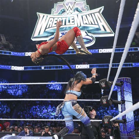 Bianca Belair Vs Michin Friday Night Smackdown February