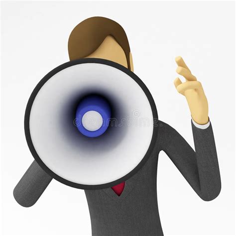 Business Announcement Stock Illustration Illustration Of Attention