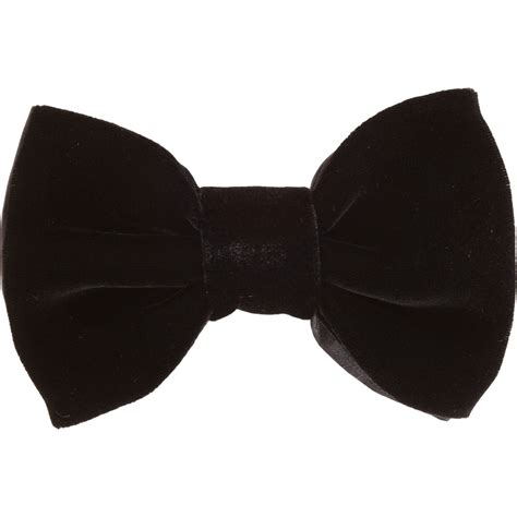 Lanvin Knit Double Bow Tie in Black for Men | Lyst