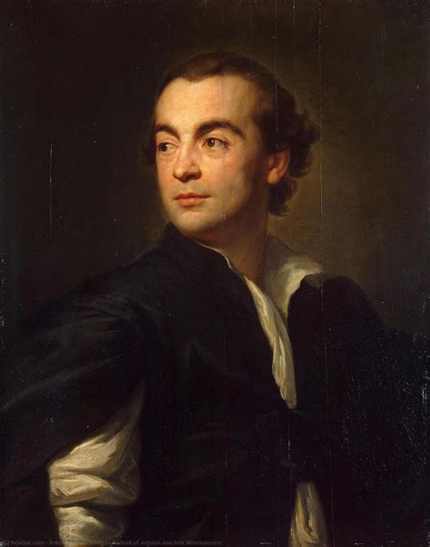 Reproducciones De Arte Del Museo Retrato De Johann Joachim Winckelmann