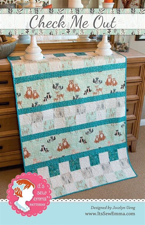 Check Me Out Quilt Pattern By Jocelyn Ueng For Its Sew Emma Patterns