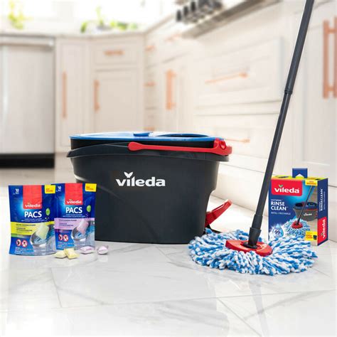 Easywring Rinse Clean System Spin Mop And Bucket Vileda Canada