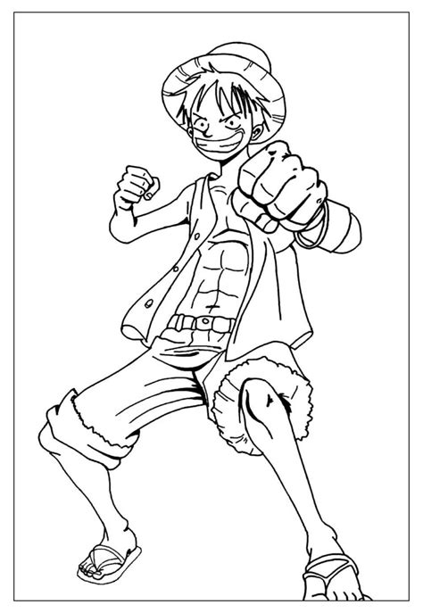 Desenhos Do One Piece Para Colorir E Pintar Tudo Para Colorir