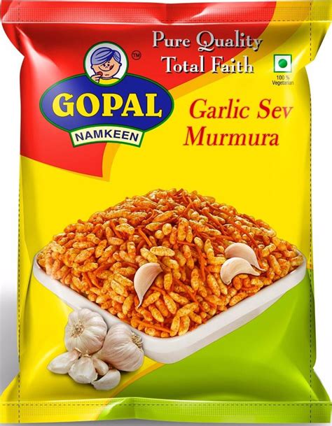 Gopal Namkeen Garlic Sev Murmura Grams Per Pack Packets One