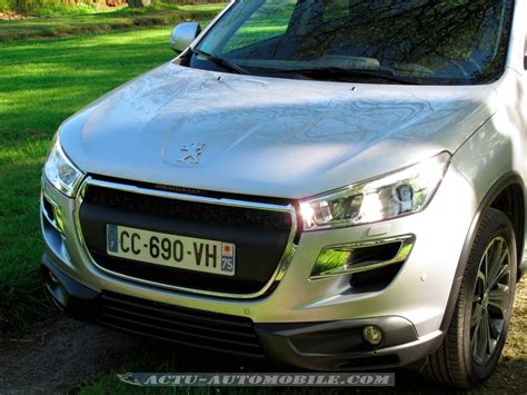 Essai Peugeot 4008 Stt Hdi 150 Bilan Galerie Photos