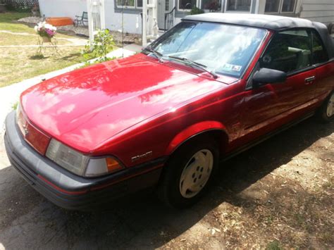 94 Cavalier Rs 2 Door Convertible 31l Classic Chevrolet Cavalier