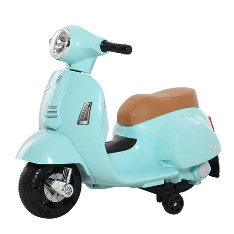 Motocicleta Electrica Vespa Pentru Copii Homcom 18 36 Luni 66