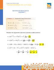 Ejercicios De Apoyo Para La Actividad 7 Pdf Ecuaciones Diferenciales